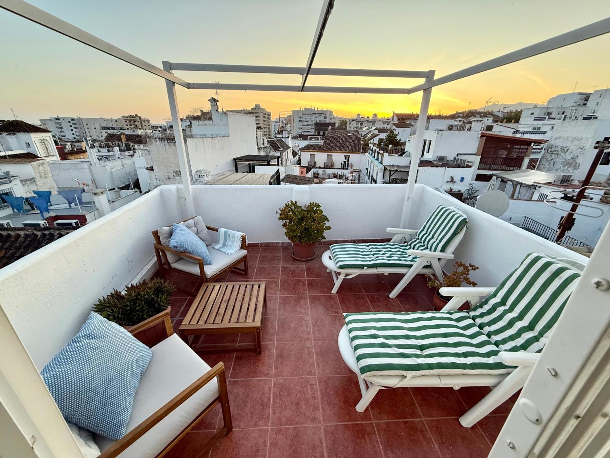 Old Town House With Terrace Villa Marbella Eksteriør bilde